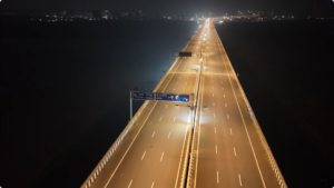 Night View Mumbai Trans Harbour Link